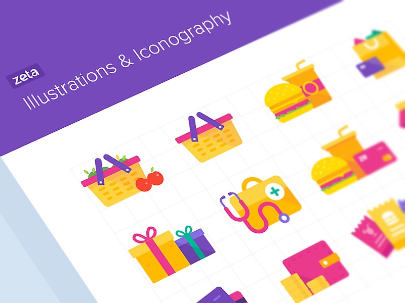 Illustration: 01 Zeta illustration set 1 by Afsal CMK