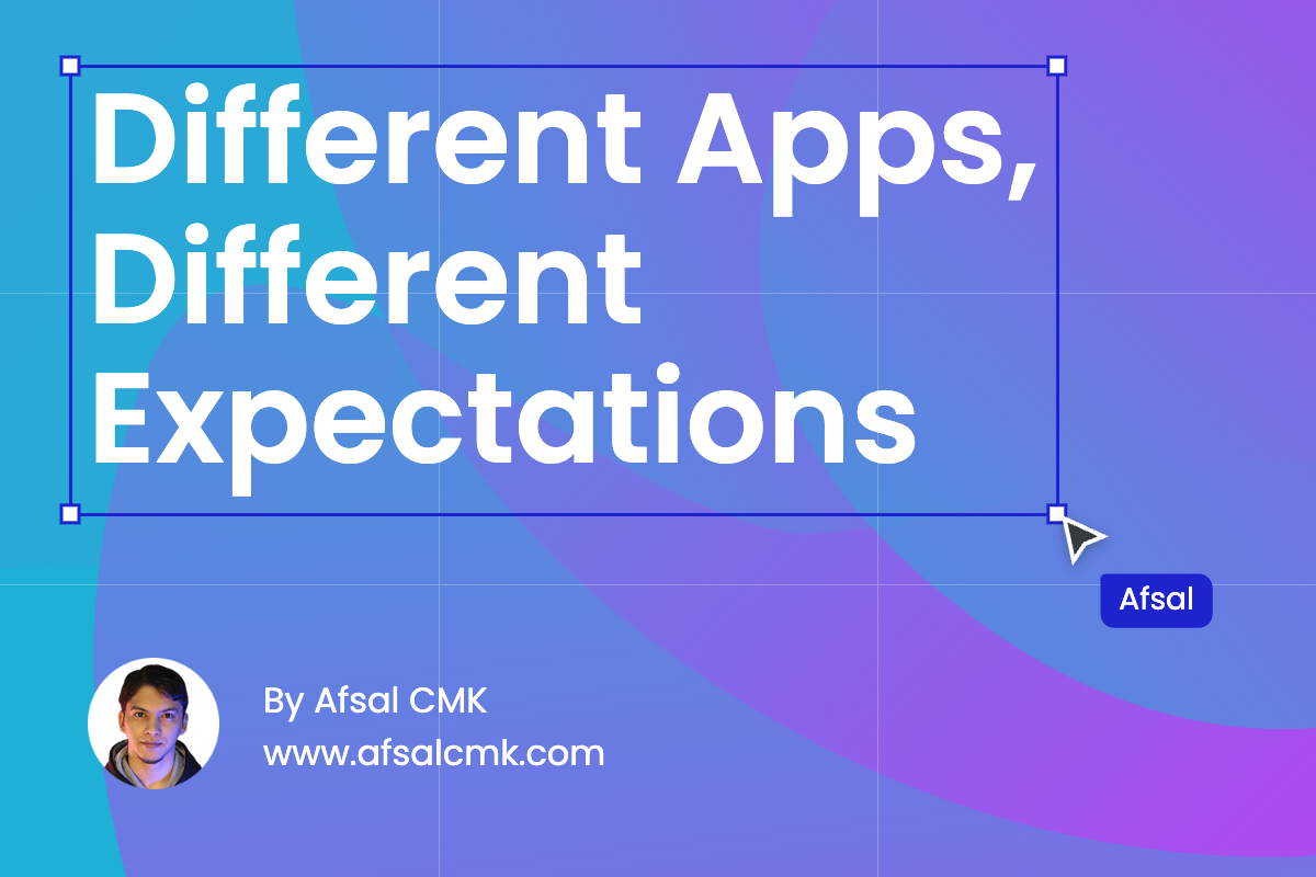 Different Apps, Different Expectations – Journal cover